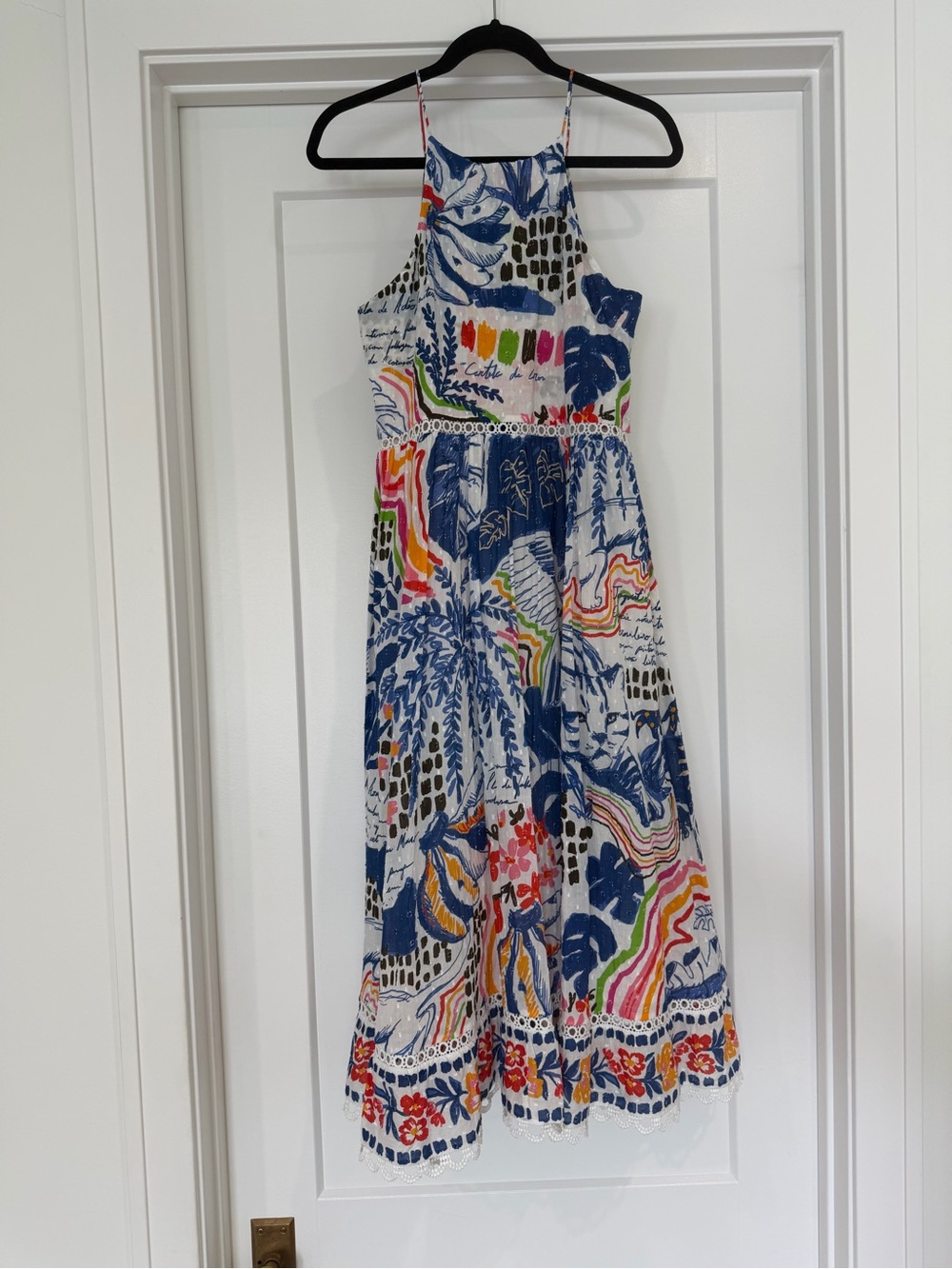 FARM Rio Multicolor Wild Brazil Midi Dress - Picture 3 of 10